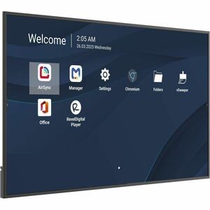 Viewsonic 75"" 4K Commercial Display With Proav Integration. Product Design: Digi