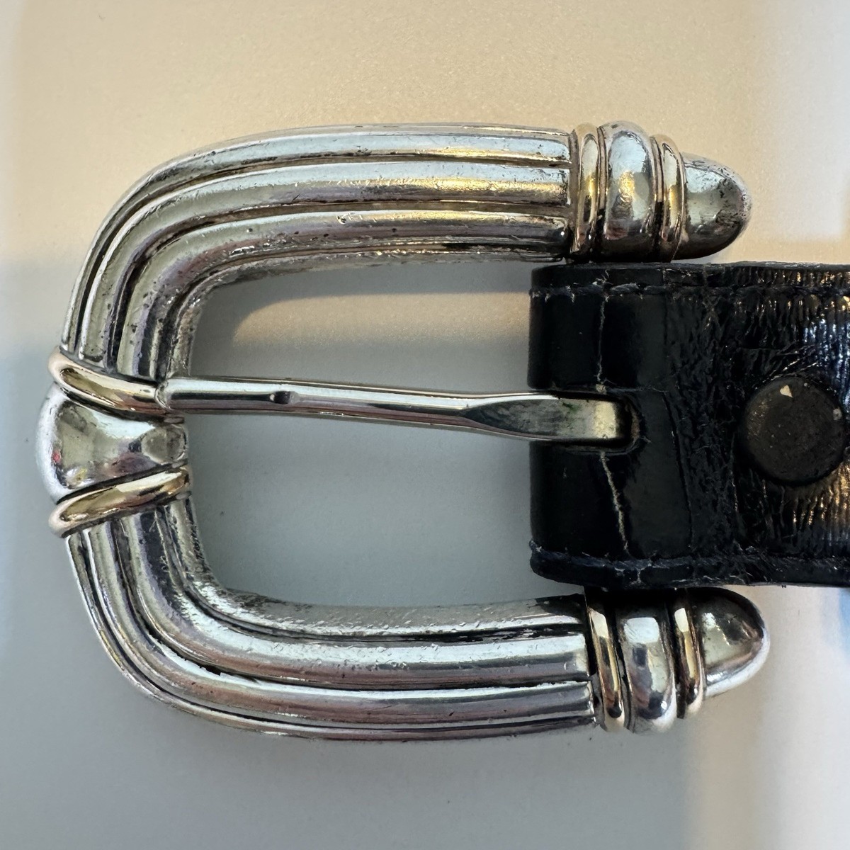 Douglas Magnus Santa Fe Sterling Silver and 14K Gold Belt  display picture 1