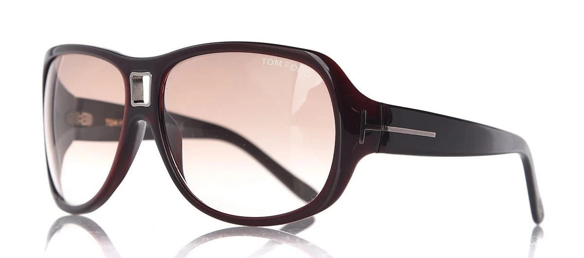 Tom Ford Hutton TF19 B5 Sunglasses Amazon.com: Tom Ford TF 9 Whitney 01D Black Women main image 4