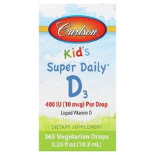 Kid's Super Daily® D3, 0.35 fl oz (10.3 ml)
