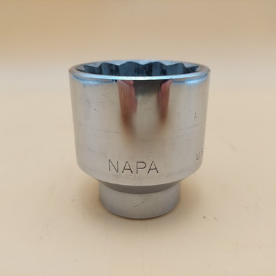 #ad NAPA USA 2 3 16quot; 12pt SAE 3 4quot; Drive Socket NH1270 Nice Condition $29.49