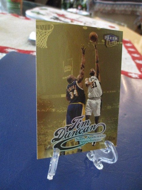 Tim Duncan 1998-99 Fleer Ultra Gold Medallion #55G San Antonio Spurs HOF