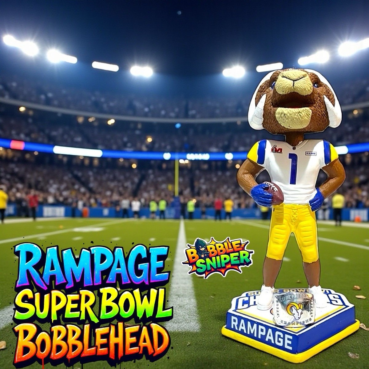 RAMPAGE Los Angeles Rams 