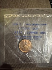 1947 D Lincoln Wheat Penny Unc Littleton Coin Co.