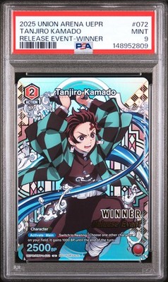 2025 UNION ARENA UEPR-PROMOS RELEASE EVENT-WINNER #072 TANJIRO