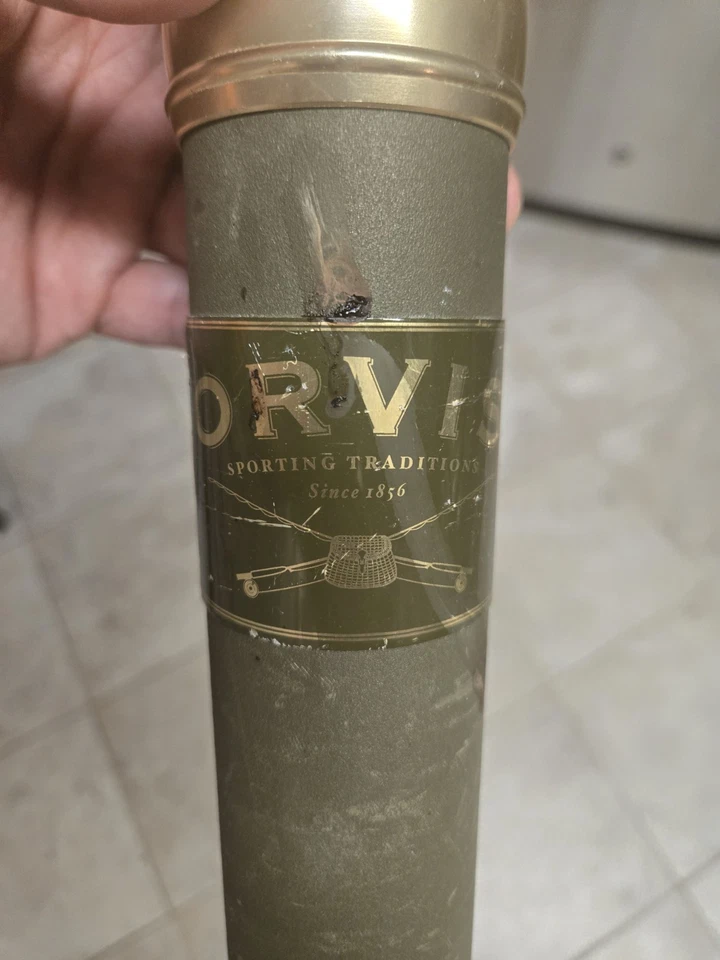 Orvis T3 fly fishing rod.  10 ft, 7 inches, and a 2-piece rod. Mid Flex w/ Case - Image 3 of 4