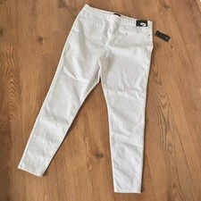 Papaya Rosie Matalan Jeggings Jeans 16 Fit L29 White Skinny Stretch Ankle NEW