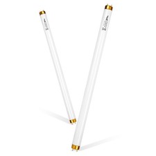 UVB Light for Reptiles Bearded Dragon, 2 Pack T8 UVB Reptile Light UVB Bulb 1...