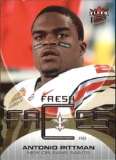 2007 Ultra Fresh Faces #API Antonio Pittman - FB