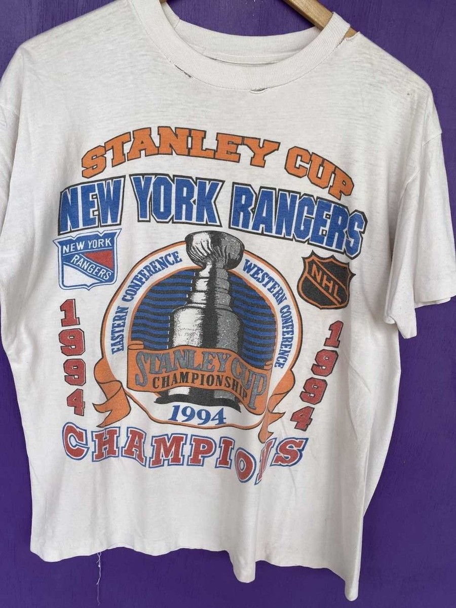Vintage 1994 New York rangers stanley cup champs t-shirt AN67890