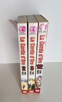 La Corda D'Oro Vol 2, 3, And 12 Manga English