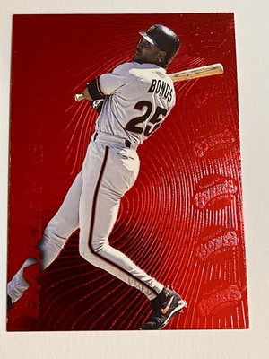#ad 1996 Pacific Prisms Red Hot Stars #RH15 Barry Bonds Giants EXMT $5.79