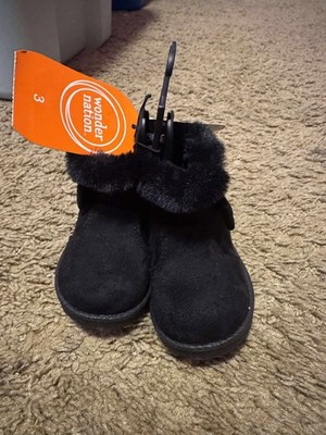 Baby Girls NWT Wonder Nation Boots Size 3