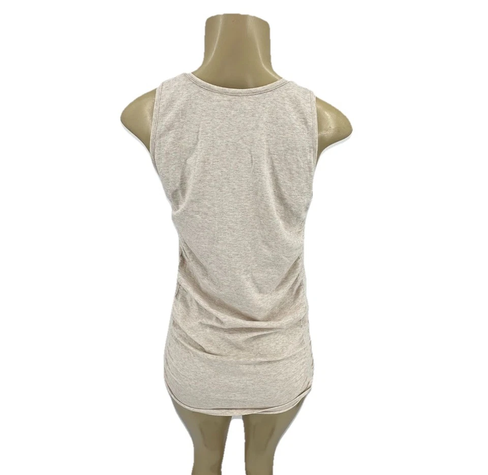 Athleta 438725 Medium Women Pure Tank Top Organic Cotton Blend Stretchy 35-26 - Image 3 of 4