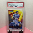Shohei Ohtani 2025 Bowman Chrome M/B METEORIC RISE- BLUE REF #12 PSA 9 044/150