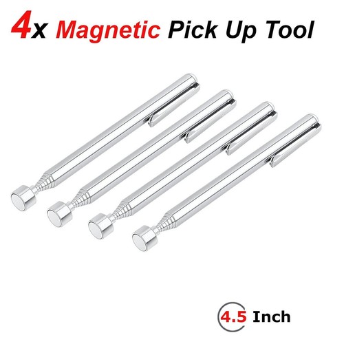 4x Portable Telescopic Long Pen Pick Up Rod Tool Stick Extend