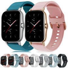 Silicone Strap For Huami Amazfit GTS 4 3 2 Mini Bip S/U/Lite Sport Band Bracelet