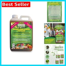 Cold Pressed Liquid Seaweed Concentrate - 2.5L Organic Plant Feed for All Greens 6.40 per litre