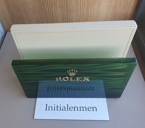 ROLEX dealer CATALOGUE HOLDER wave DEALERDISPLAY 100% auth display ENVELOPE - Picture 2 of 9