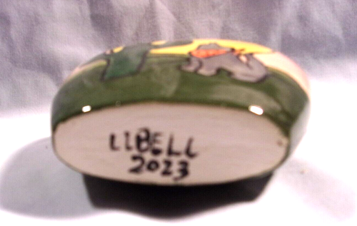 Western L*538 -52.784 VASO SUD OVEST ceramica "HOWLING TO THE MOON" - Foto 6 di 6