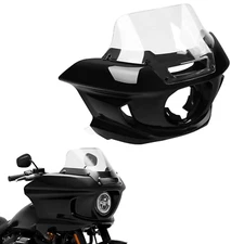 Front Headlight Fairing Windshield & Bracket Fit For Harley Low Rider ST 2022-Up