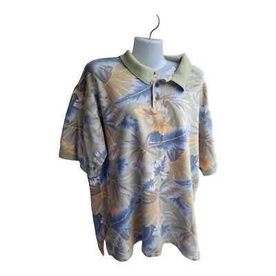 Vintage Shirt Gr S oversized Unisex Sommer Shirt Polohemd Carribean Tropical...