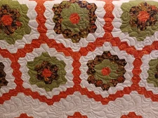 Computerized, longarm quilting service, Machine quilting, E2E quilting