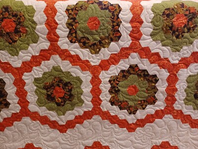 Computerized, longarm quilting service, Machine quilting, E2E quilting