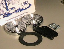 1930 And 1931 Ford Model A Coupe And Roadster Deluxe Rumble Seat Step Plate Set