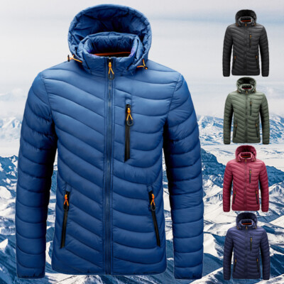 Leichte Daunenjacke Daunenjacke Herren Herren Puffer Winter Down