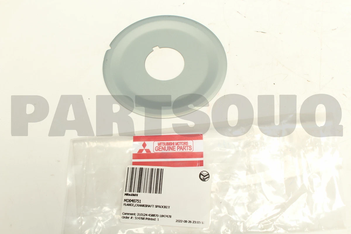 MD040751 Genuine Mitsubishi FLANGE,CRANKSHAFT SPROCKET OEM | eBay