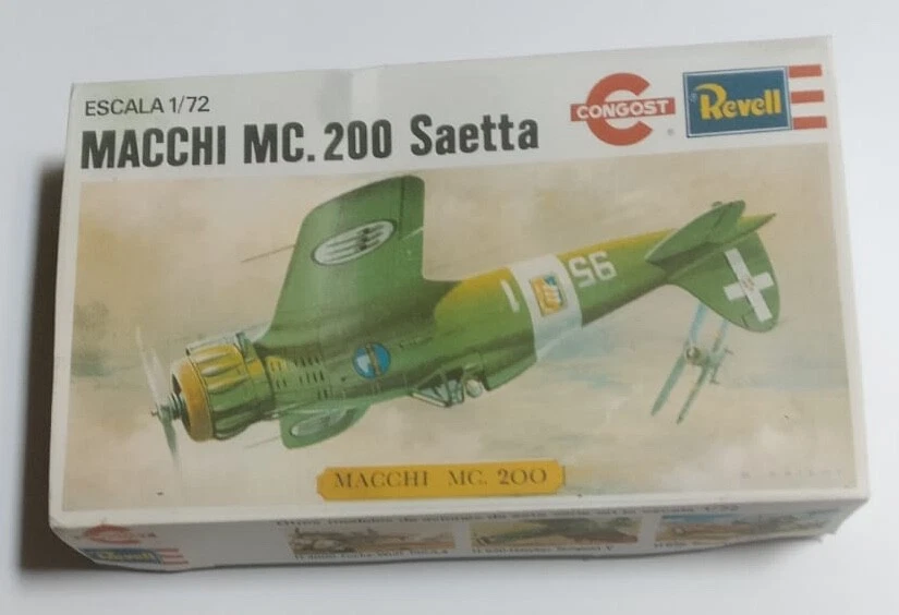 KIT 1/72 REVELL - MC 200 KIT SIGILLATO VINTAGE - Immagine 2 di 3