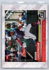 Ronald Acuna Jr 2021 Donruss Livestream Diamond Insert #5 Atlanta Braves 10A