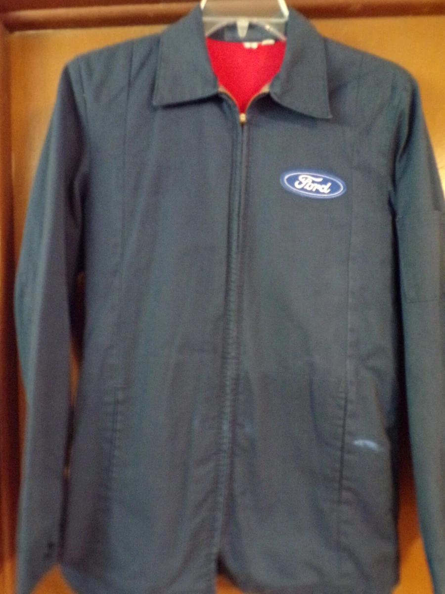 FORD MECHANIC SHOP INSULATED WORK JACKET TALL USED RECYCLED MUSTANG F 1 FAIRLANE eBay
