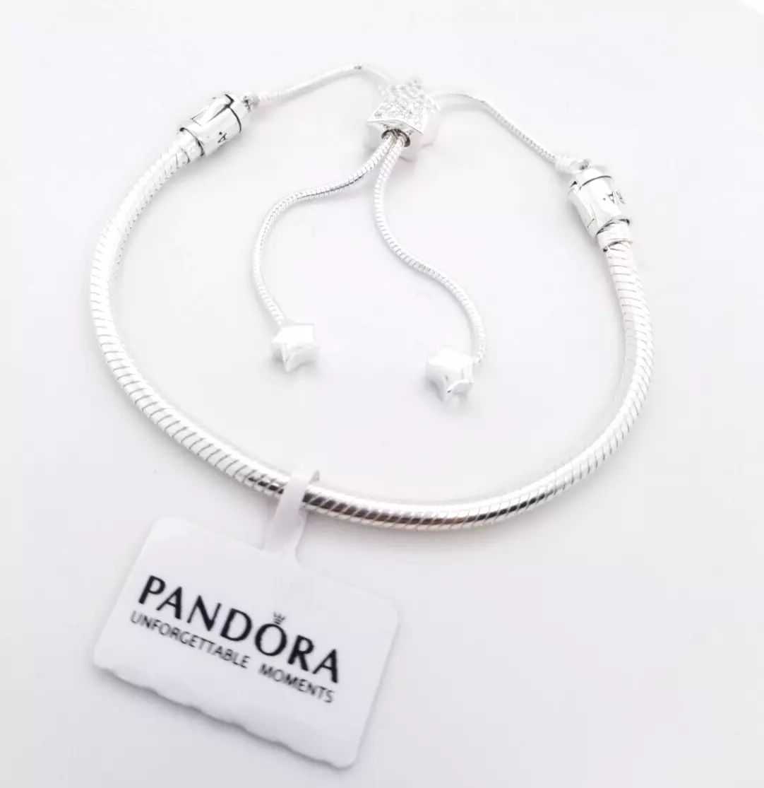 Genuine Pandora Pave Heart Bracelet Size 2 18cm – Preloved Pandora Boutique