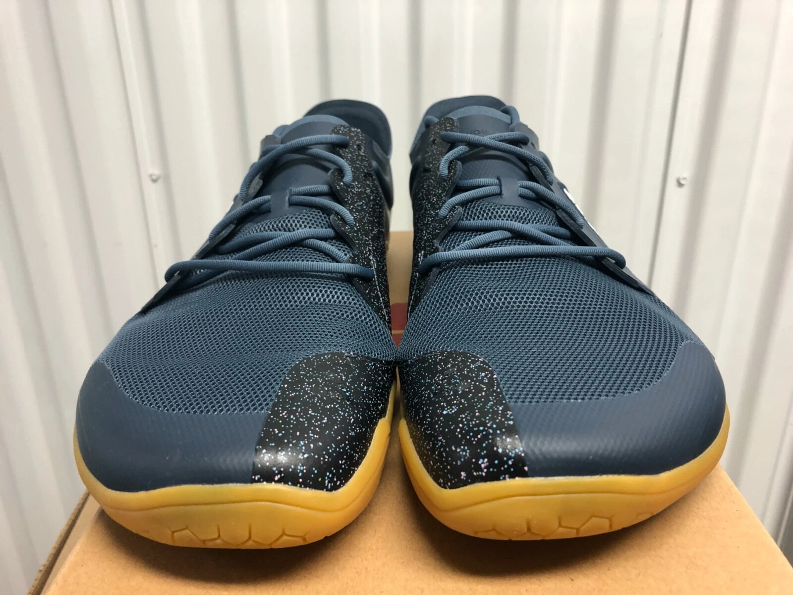 Vivobarefoot Primus Lite III Blue Gum Sole US sz 15 EU49 Running Shoe Minimalist