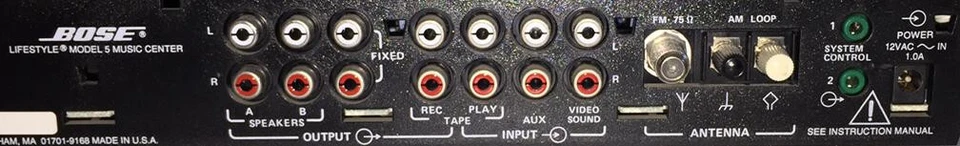 Reproductor de CD Bose Music Center modelo 5 AM/FM restaurado para estilo de vida 3,5,8,12 Foto 3 de 3
