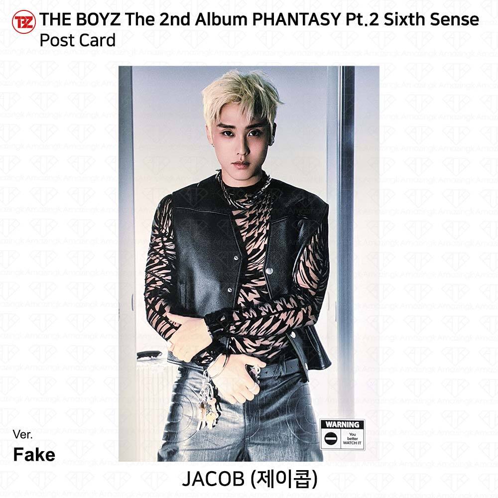 GOT7   トレカ  2nd ファンミ The Boyz Phantasy Pt.2 Sixth Sense Sunwoo Photocard Postcard