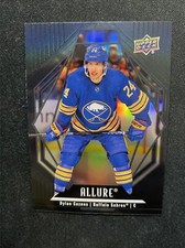 22-23 UD Allure Hockey Black Rainbow 62 Dylan Cozens