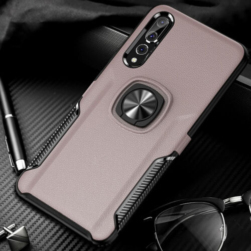 Case For Huawei P20 Lite Pro P30 Armour Shockproof Ring Holder Phone Back Cover - Picture 8 of 16