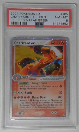1x V0094: 2004 Charizard EX - 105/112 - Fire Red & Leaf Green