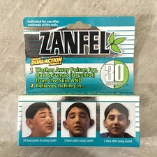 Zanfel For Poison Ivy, Idk & Sumac, Itch Relief 1oz Tube Exp 2030