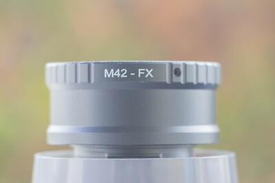 M42 Fuji FX Adapter - Objektiv Adapter Ring M42 Mount Lens to Fujifilm X FX