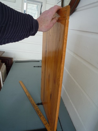 Solid Oak with Knots Cupboard Cabinet Panel Door 27.625" x 14.875" x .75" - Bild 11 von 12