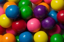 Large Dubble Bubble Gum Balls 1" Around .25 Cents Ea 300ct