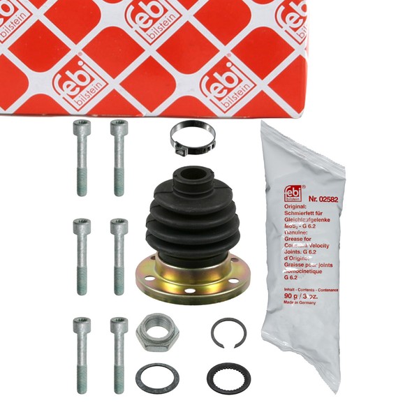 febi Achsmanschette Satz FüR VW Golf 1 2 3 4 Passat B1 B2 B3/B4 Audi 80 Ibiza 2-image