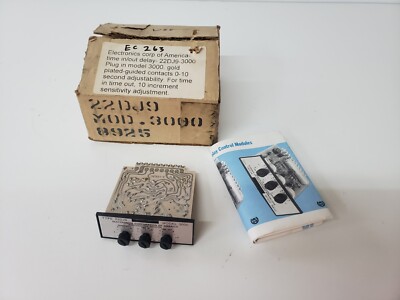 UNUSED - Electronics Corporation 22DJ9-3000 Photoswitch Control Module