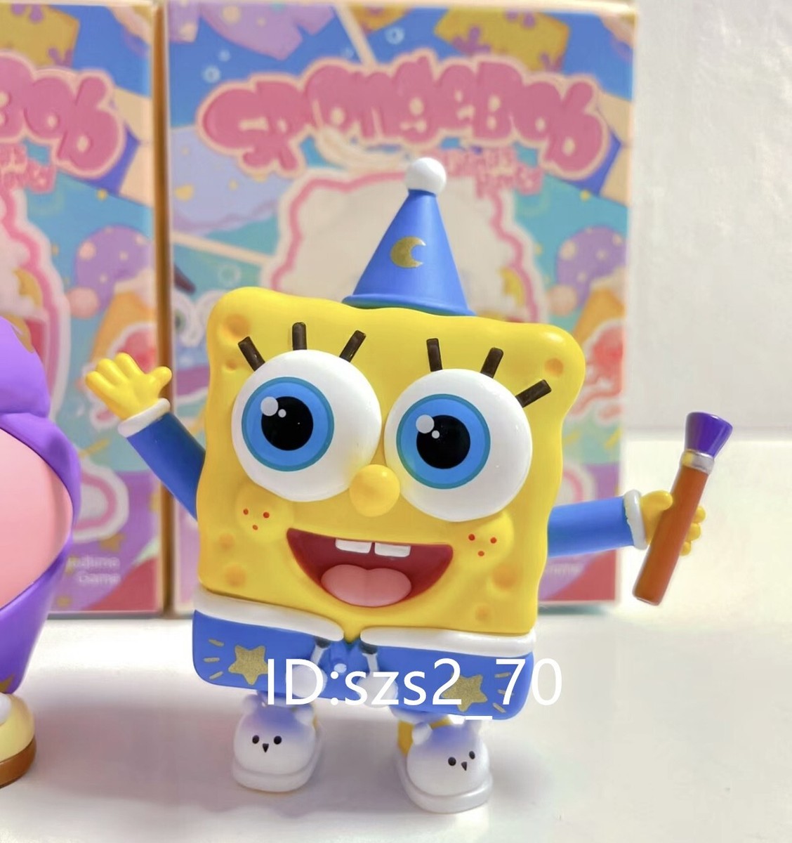POPMART SpongeBob パジャマ パーティー 本物 シークレットA POPMART