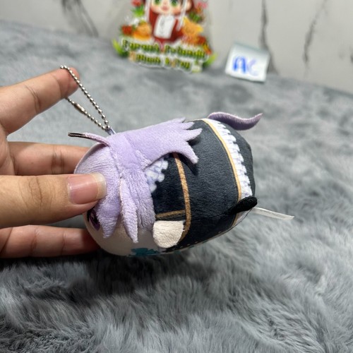 Uma Musume Pretty Derby Potekoro Mascot Mejiro Ryan Plush 3" Keychain Toy Doll - Picture 5 of 10