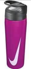 Nike Water Bottle Pink Twist Top Cold Only 24Oz